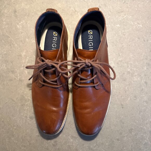 Cole Haan Men’s Leather Chukka Boots – Size 10.5 – Sport Sole – Brown